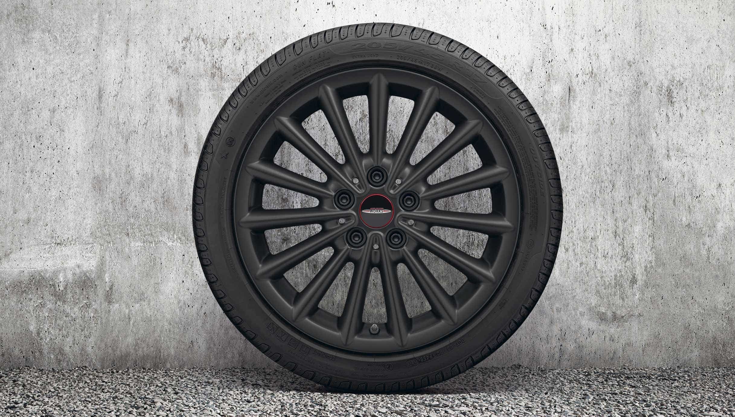 17-palčna platišča JCW Multi Spoke – Jet Black mat – 505
